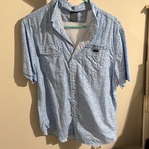 Tarpon Sketch Short-Sleeve Harbor Shirt